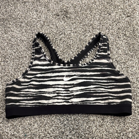 Nike DriFit Women's Pro Classic Tiger Bra - Tiger Stripe - Picture 1 of 4
